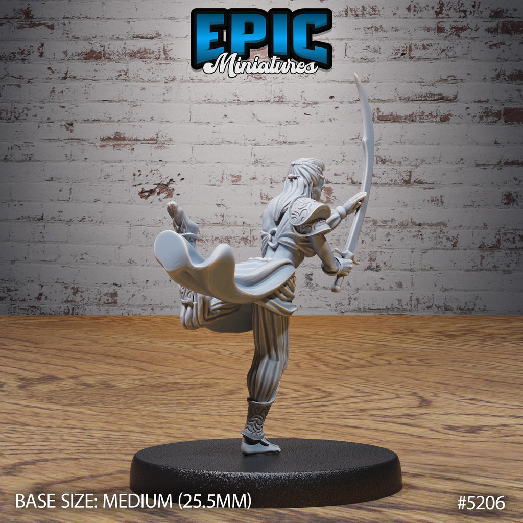 Belly Dancer Option #5206 back DND miniature Oriental Fortress 16k resin