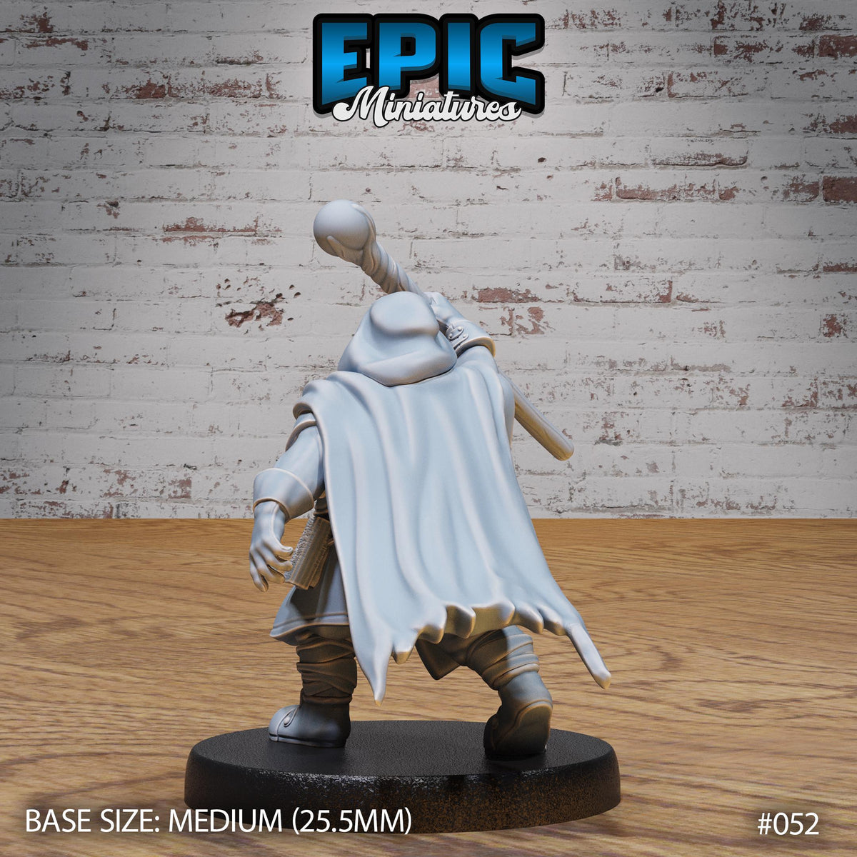 Summoner Dwarf Option #052 back DND miniature Dwarf Army Pack 16k resin