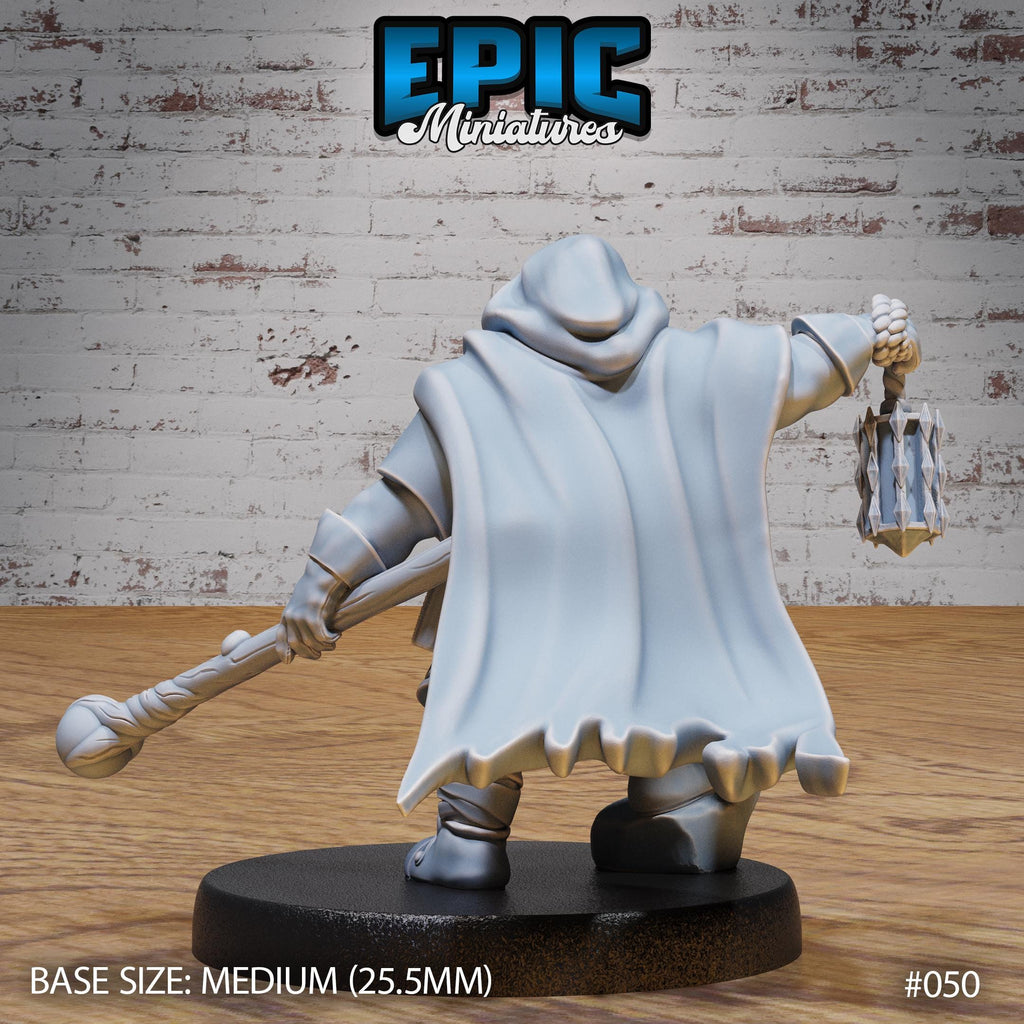 Summoner Dwarf Option #050 back DND miniature Dwarf Army Pack 16k resin