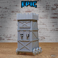 Dwarf Army Siege Commander Cannon Trebuchet Set of 6 DND miniatures group photo Dwarf Army Pack