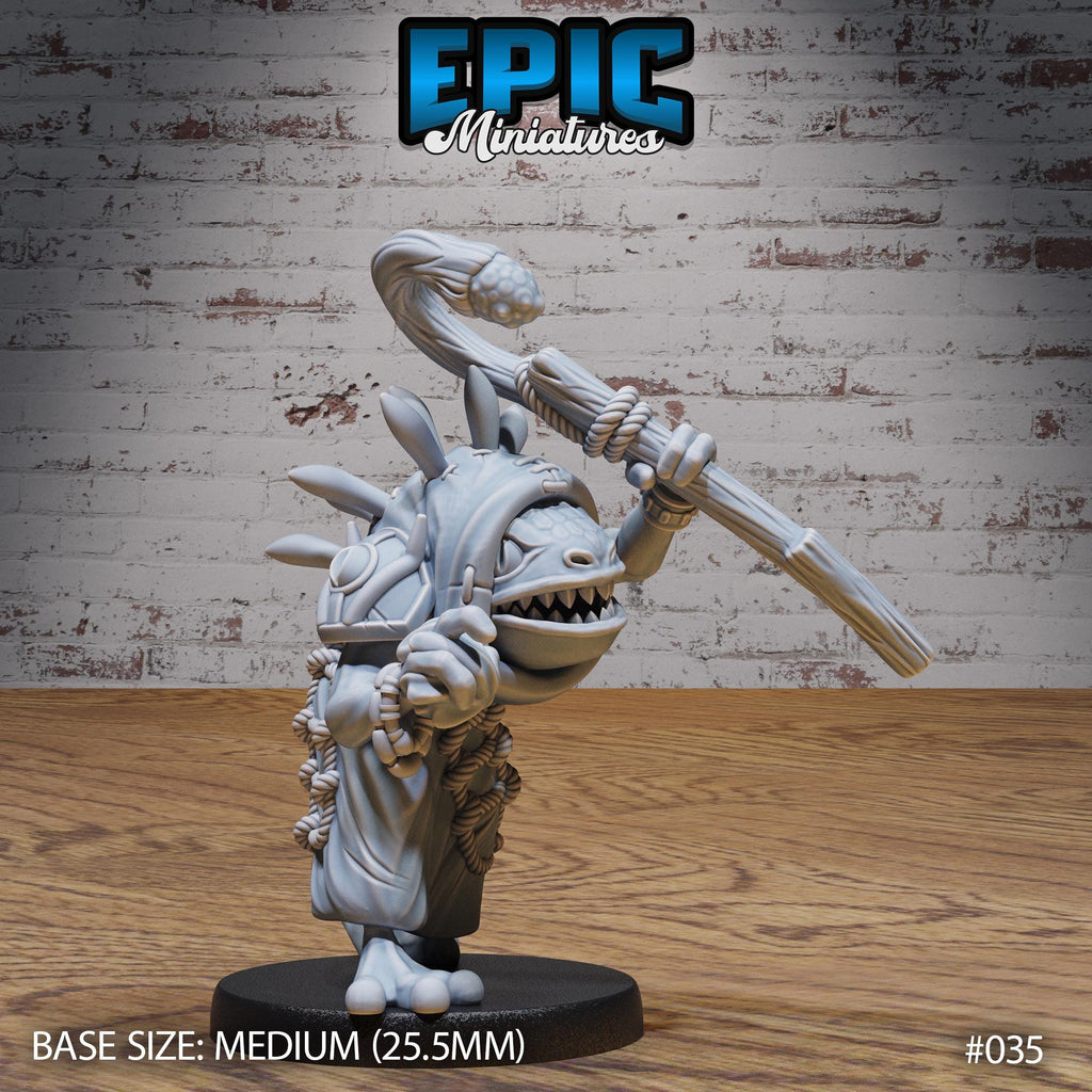 River Tribe Folk Option #036 front DND miniature NPC Fun Pack 16k resin