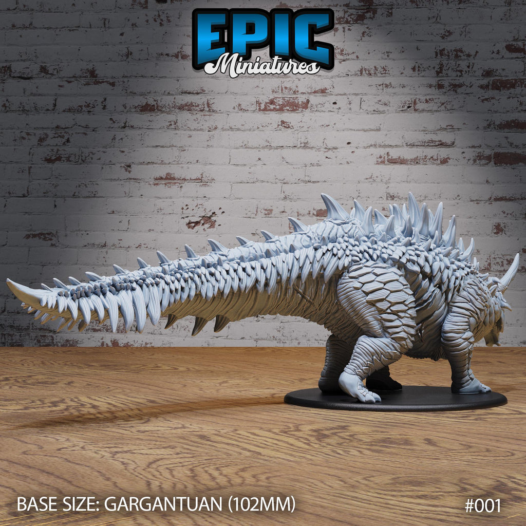 Ancient Tarrasque DND Mini | Orc Army Pack Collection | TTRPG | Homebrew Gargantuan Boss Tarasque DND miniature photo 4