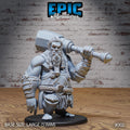 Half Troll Option #002 front DND miniature Orc Army Pack 16k resin