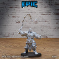 Orc Army Wolf Rider Option #009 front DND miniature Orc Army Pack 16k resin