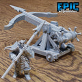 Orc Army Ballista Set of 2 DND miniatures group photo Orc Army Pack