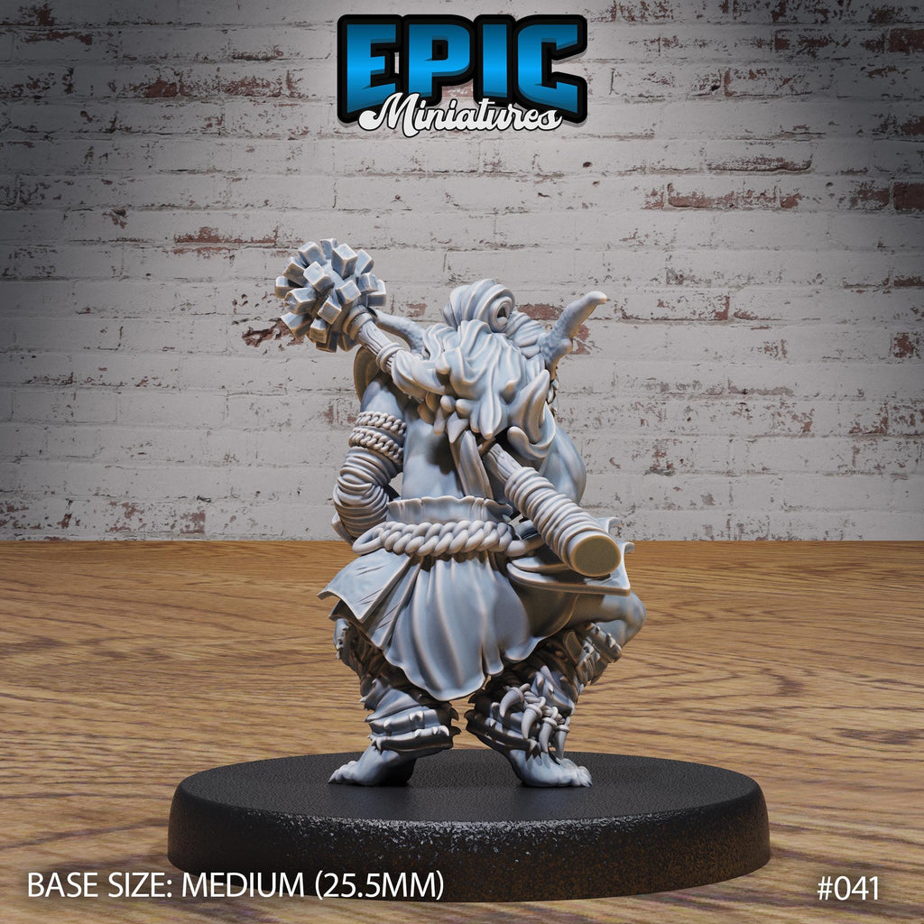 Classic Goblin Fisherman Option #041 back DND miniature Orc Army Pack 16k resin