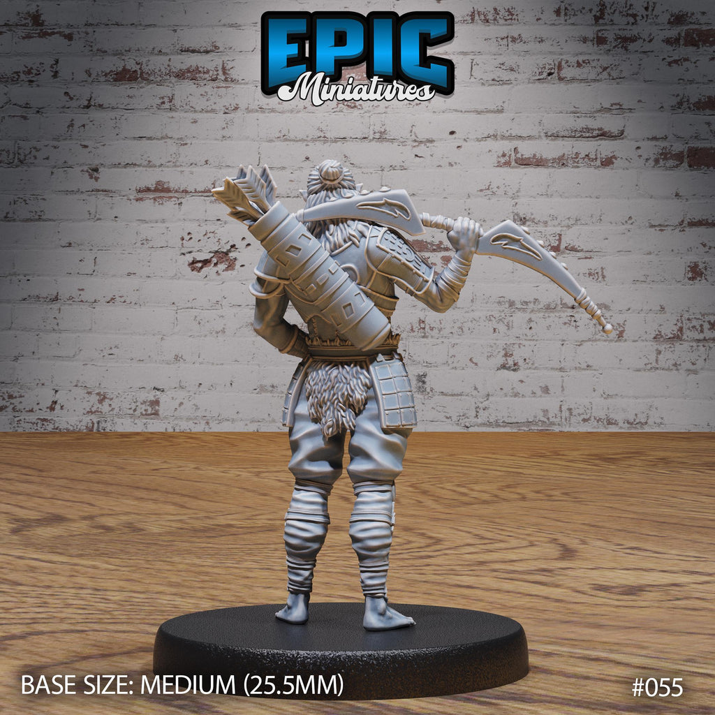 Hobgoblin Hunter Option #055 back DND miniature Orc Army Pack 16k resin