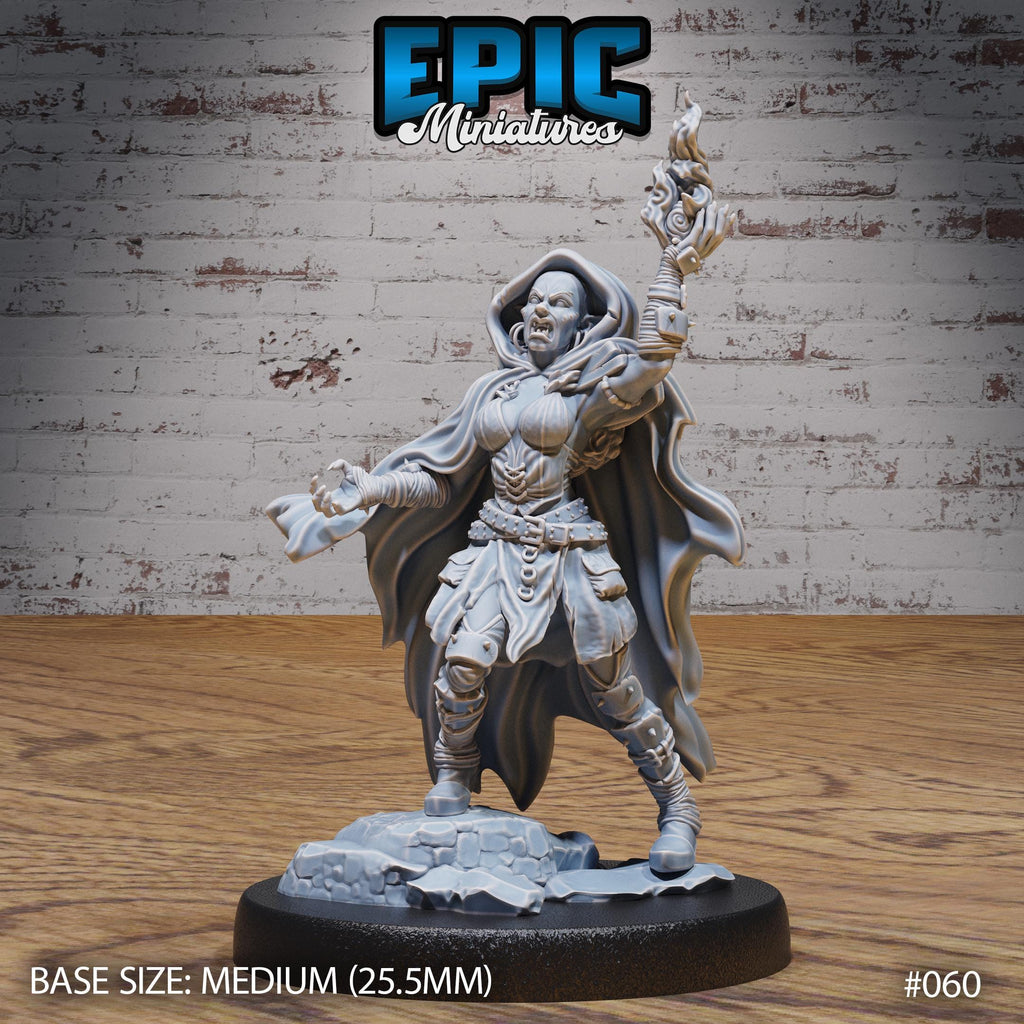 Hobgoblin Adventurer Option #060 front DND miniature Orc Army Pack 16k resin