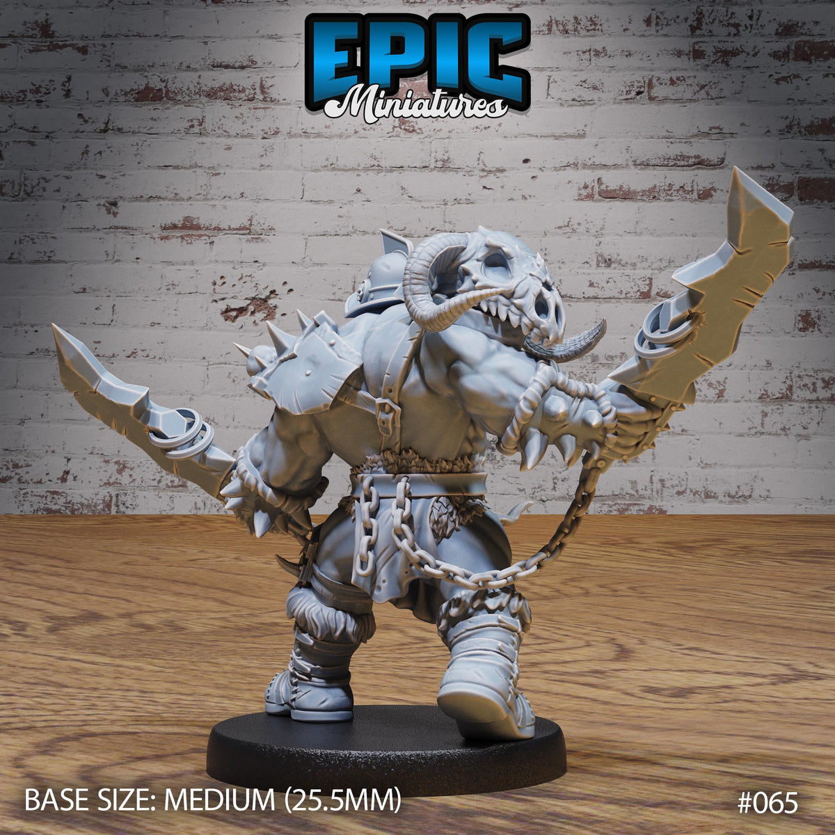 Orc Gladiator Champion DND miniature Orc Army Pack photo 2