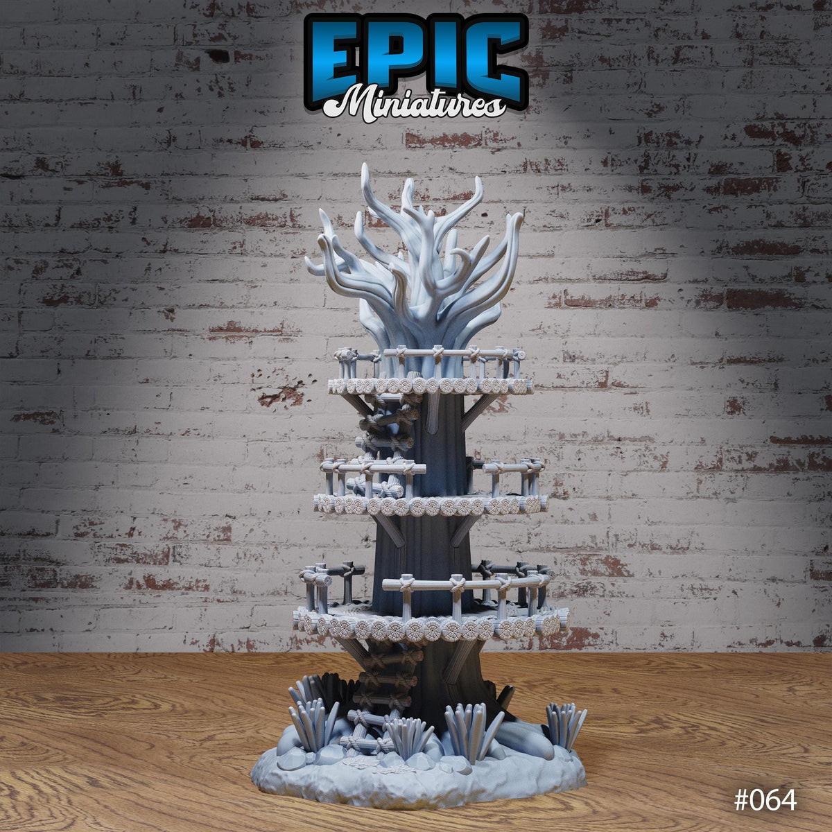 Goblin Tree Watchtower DND miniatures group photo Orc Army Pack