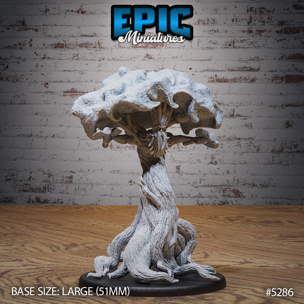 Tree Dryad Guru Option #5286 front DND miniature Ancient Nature 16k resin