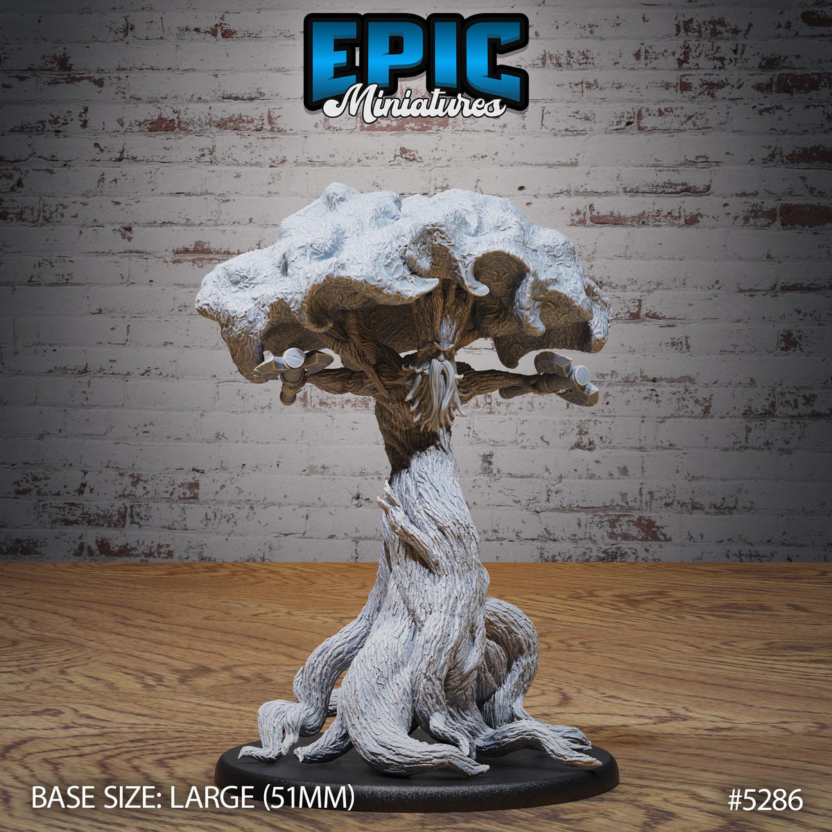 Tree Dryad Guru Option #5286 front DND miniature Ancient Nature 16k resin