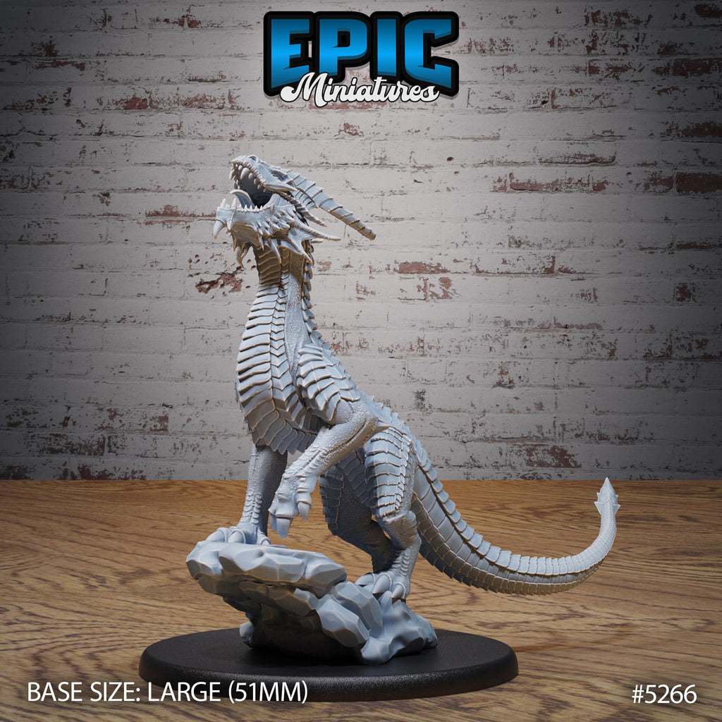 Copper Guard Drake Option #5266 front DND miniature Ancient Nature 16k resin