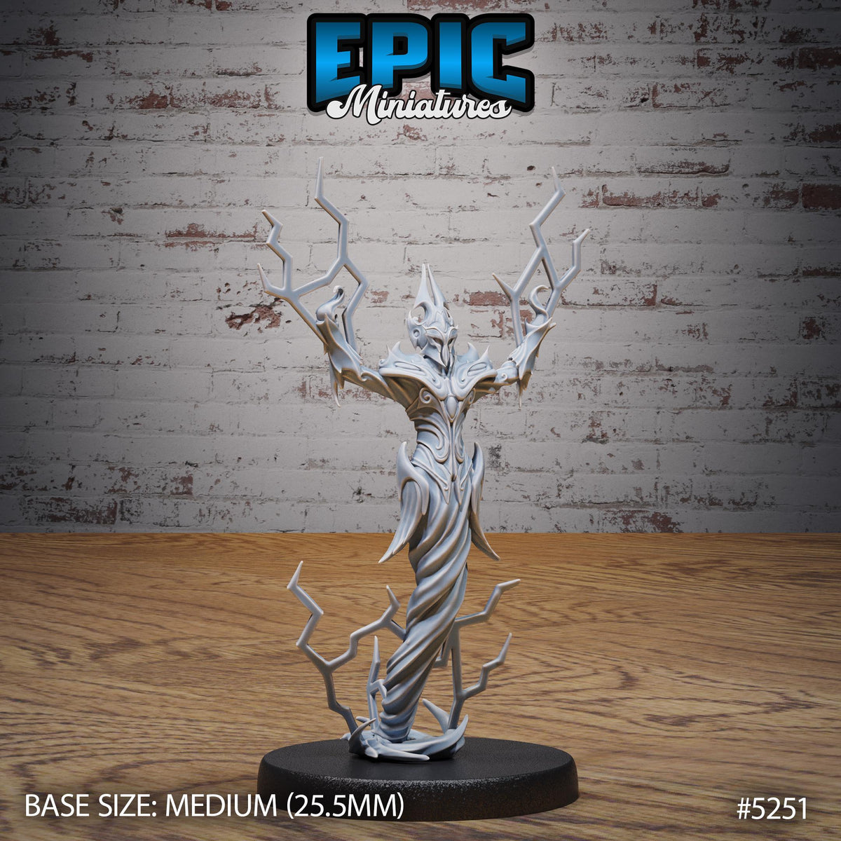 Myrmidon Air Option #5251 front DND miniature Ancient Nature 16k resin