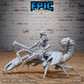 Scorpion Centaur Warrior Option #5240 front DND miniature Oriental Fortress 16k resin