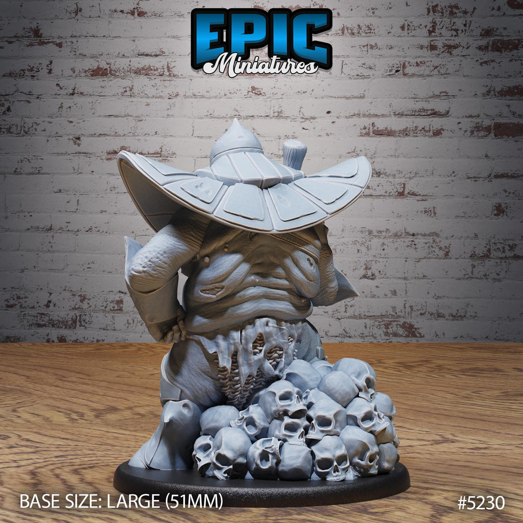 Viziers Abomination version 1 Option #5230 back DND miniature Oriental Fortress 16k resin