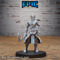 Assassin Prince Option #5211 front DND miniature Oriental Fortress 16k resin