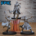 Assassin Prince Set of 3 DND miniatures group photo Oriental Fortress