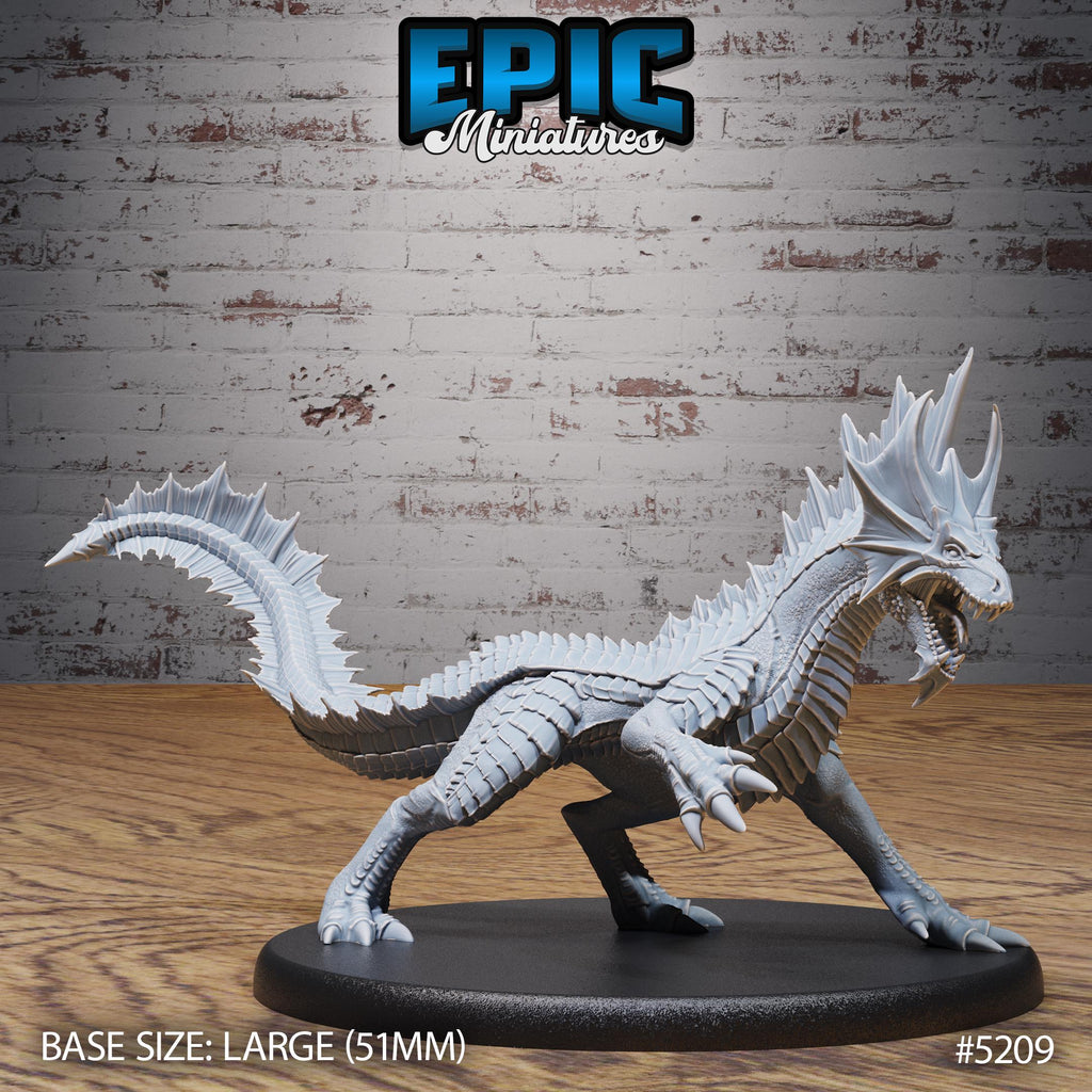 Guard Drake Brass Option #5209 front DND miniature Oriental Fortress 16k resin