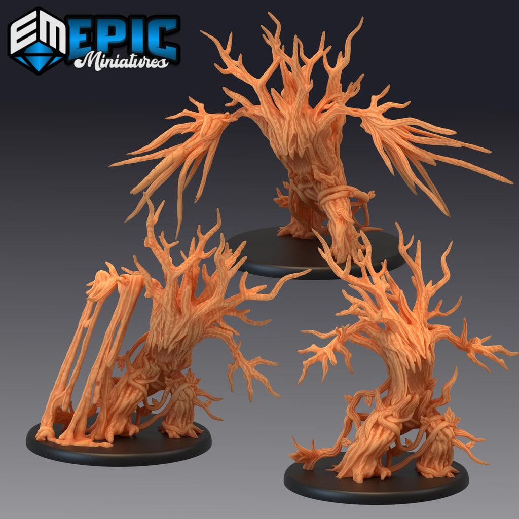Tree Blight Set of 3 DND miniatures group photo Cruel Marshes