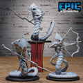 Death Serpent Set of 3 DND miniatures group photo Bloody Night