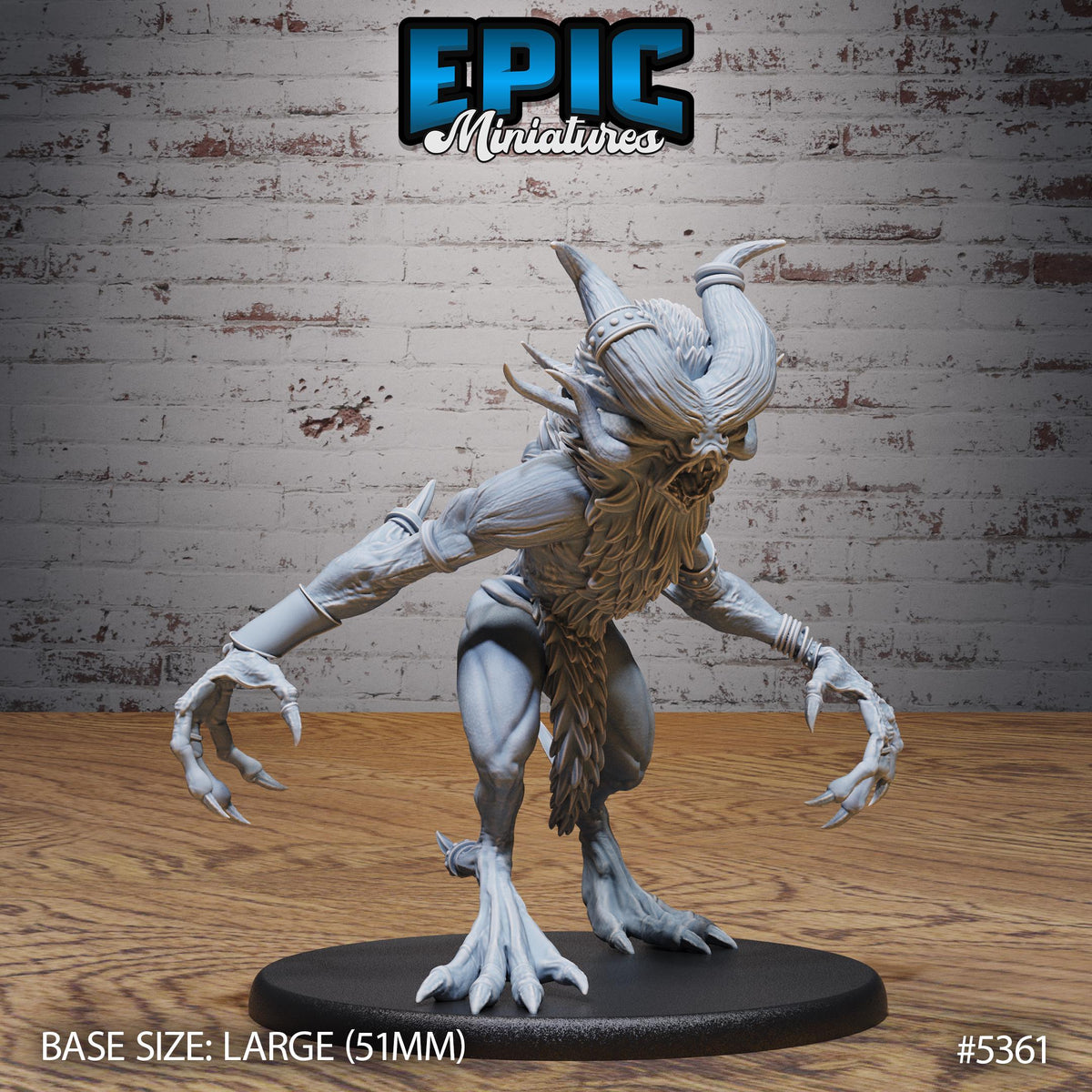 Katakan Vampire Option #5361 front DND miniature Bloody Night 16k resin