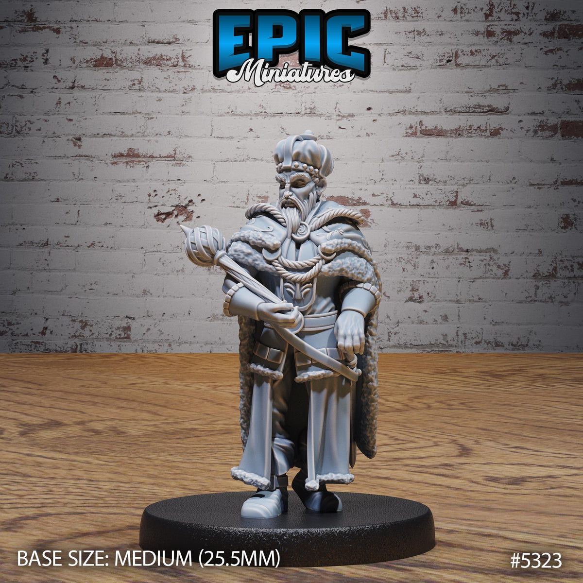 Nobles Option #5324 front DND miniature Adventurers Guild 16k resin