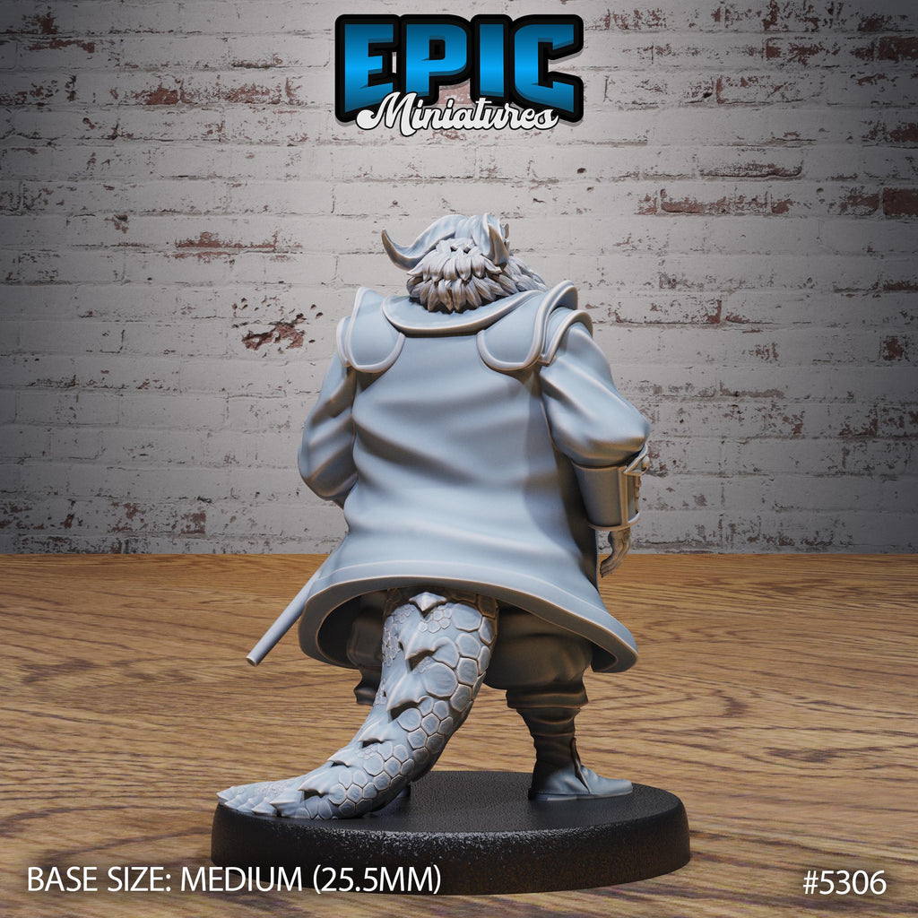 Dragonborn Noble Option #5306 back DND miniature Adventurers Guild 16k resin