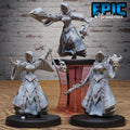 High Sorceress Set of 3 DND miniatures group photo Adventurers Guild