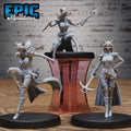Cat Burglar Rogue Set of 3 DND miniatures group photo Adventurers Guild