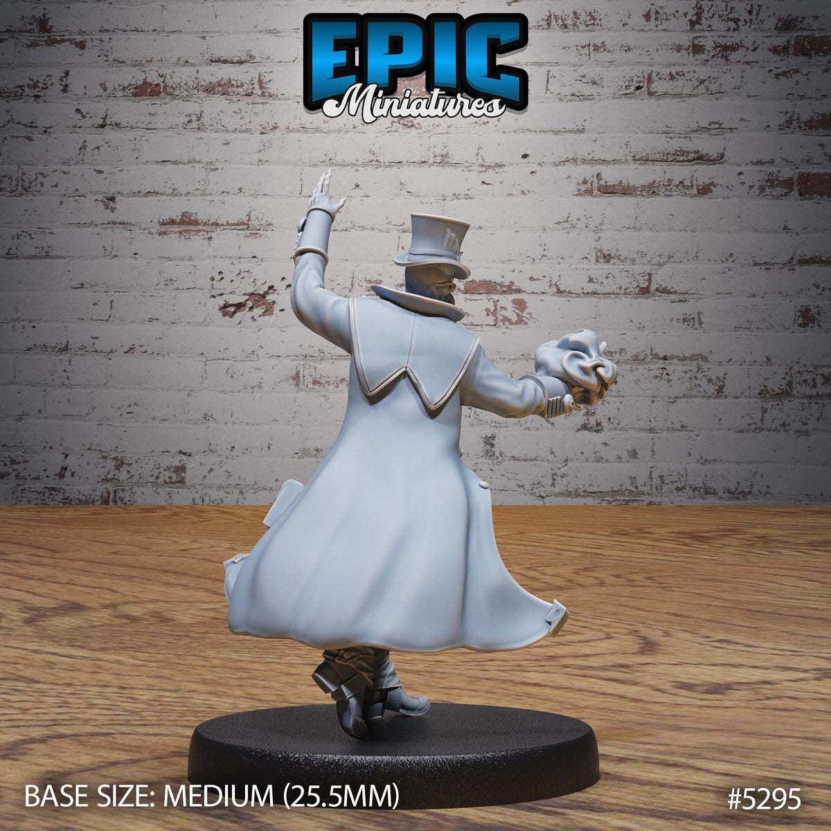 Mind Eater Gentleman Option #5295 back DND miniature Adventurers Guild 16k resin