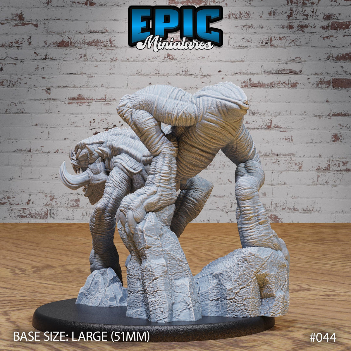 Cave Crawler Option #044 back DND miniature Dwarf Army Pack 16k resin