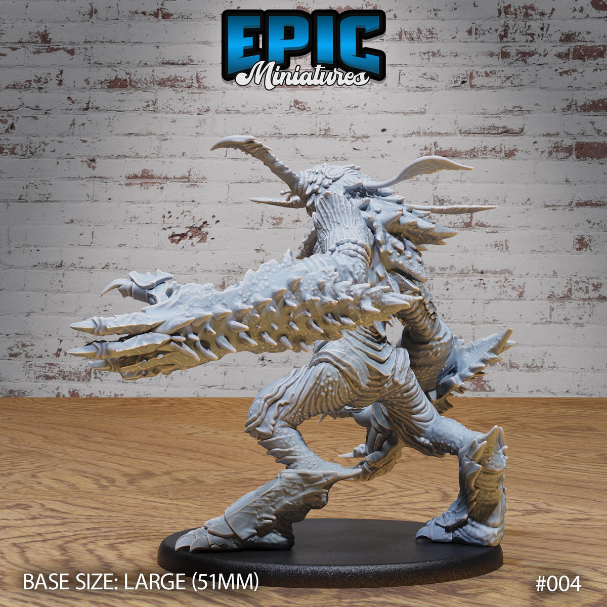 Insect Hulk Devourer Option #004 front DND miniature Dwarf Army Pack 16k resin