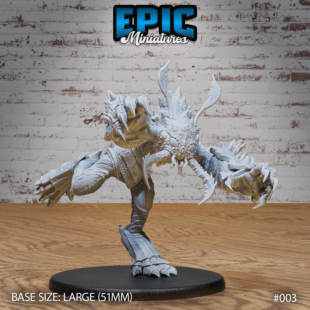 Insect Hulk Devourer Option #003 front DND miniature Dwarf Army Pack 16k resin