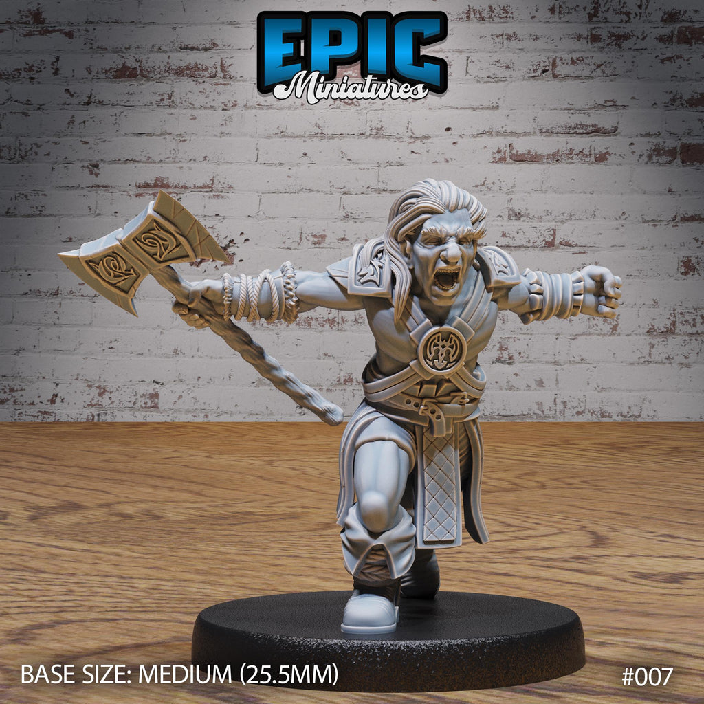 Tavern NPC Option #007 front DND miniature NPC Fun Pack 16k resin