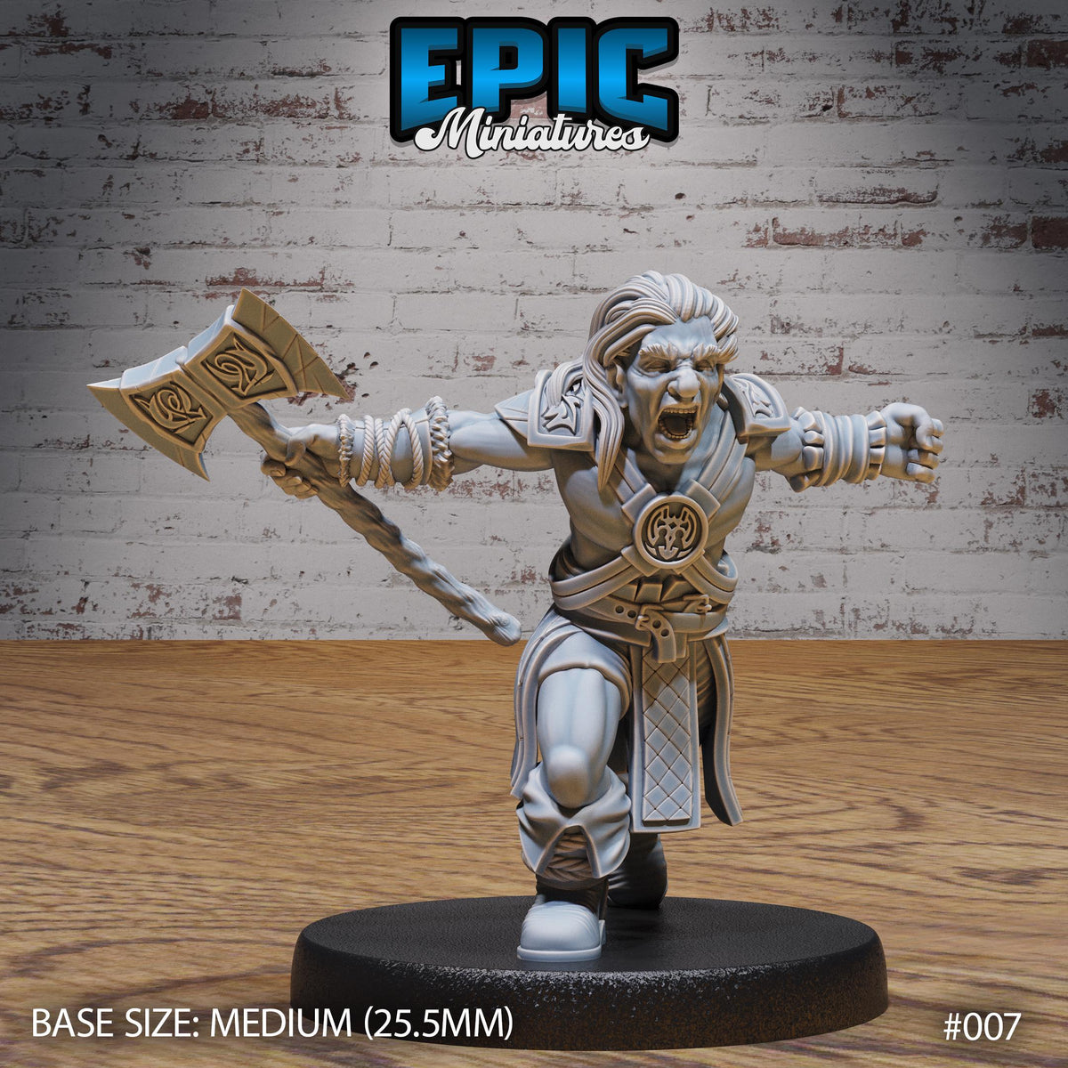 Tavern NPC Option #007 front DND miniature NPC Fun Pack 16k resin