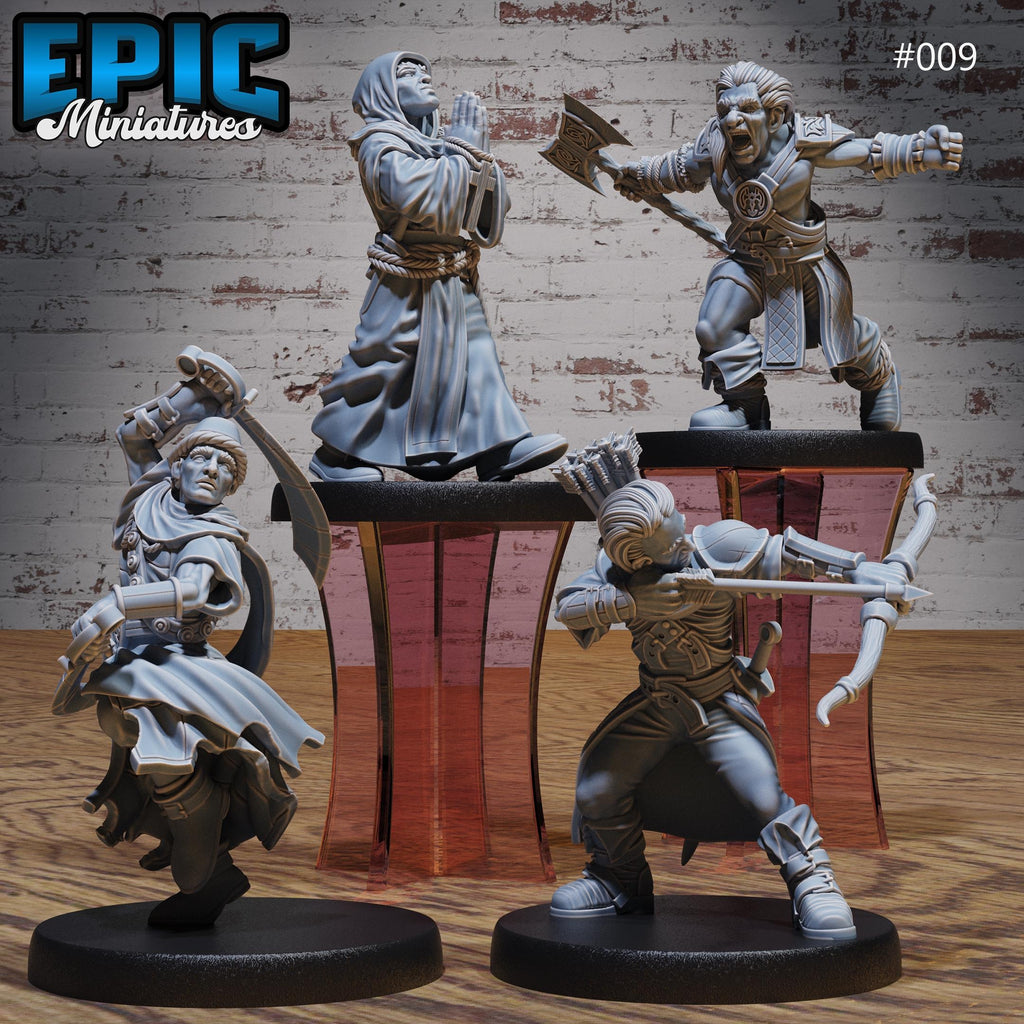 Tavern NPC Option #009 front DND miniature NPC Fun Pack 16k resin