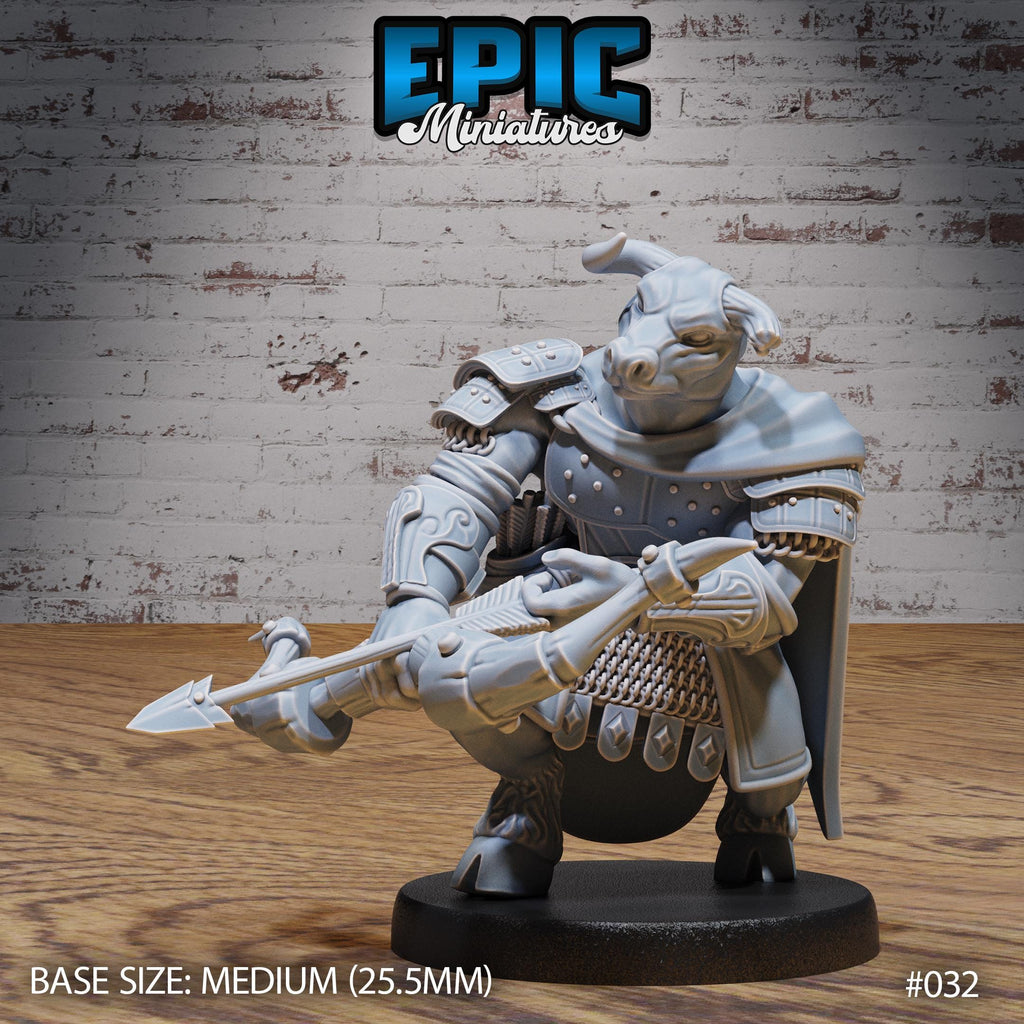 Minotaur Tribe Minotaurfolk Set of 8 DND miniature NPC Fun Pack photo 10