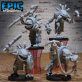 River Tribe Folk Set of 8 DND miniatures group photo NPC Fun Pack