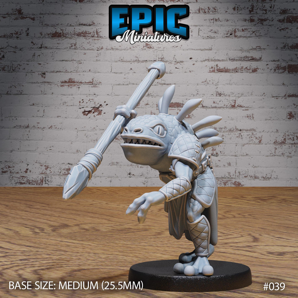 River Tribe Folk Option #040 front DND miniature NPC Fun Pack 16k resin