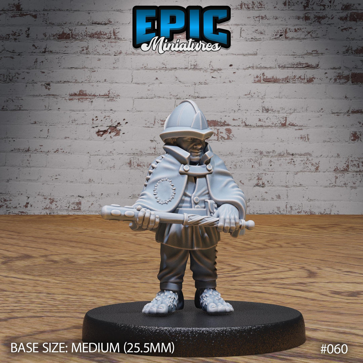City Guard Option #061 front DND miniature NPC Fun Pack 16k resin