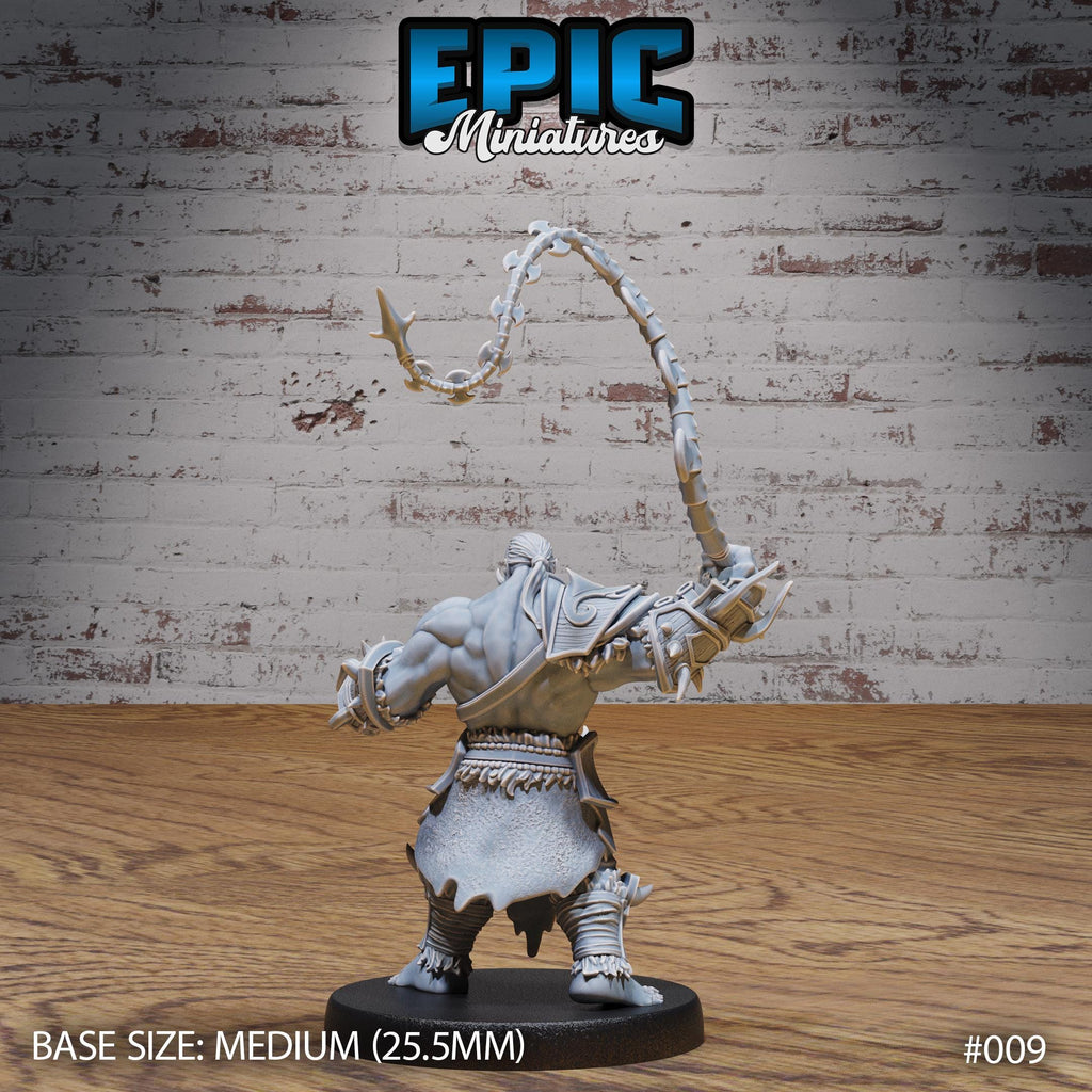Orc Army Wolf Rider Option #009 back DND miniature Orc Army Pack 16k resin