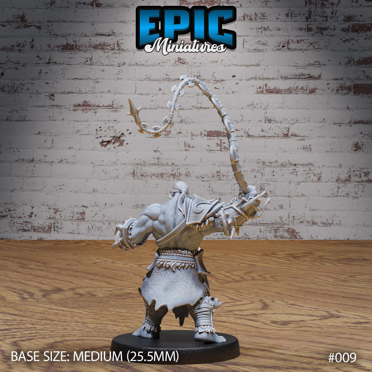 Orc Army Wolf Rider Option #009 back DND miniature Orc Army Pack 16k resin