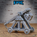 Orc Army Siege Catapult Option #037 front DND miniature Orc Army Pack 16k resin