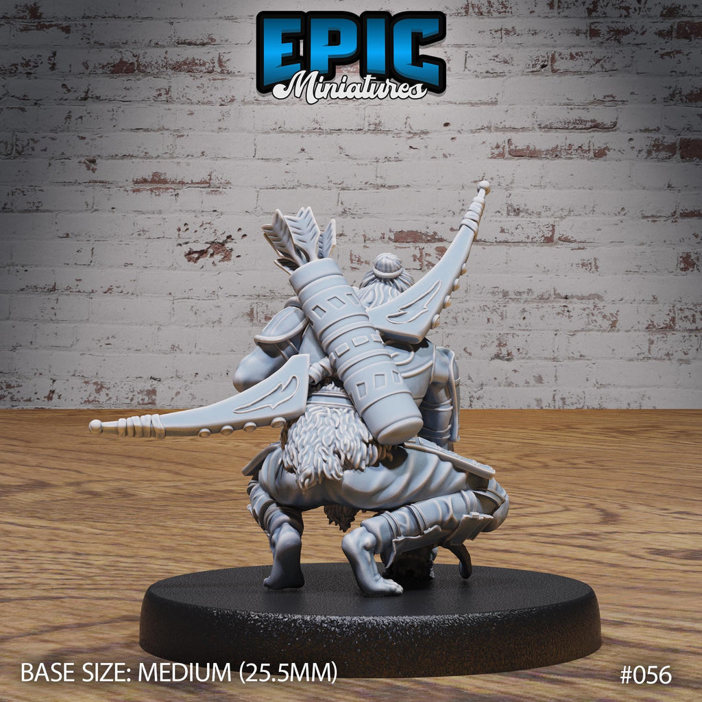 Hobgoblin Hunter Option #056 back DND miniature Orc Army Pack 16k resin