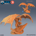 Terror Wyvern DND miniatures group photo Arcane Dungeon