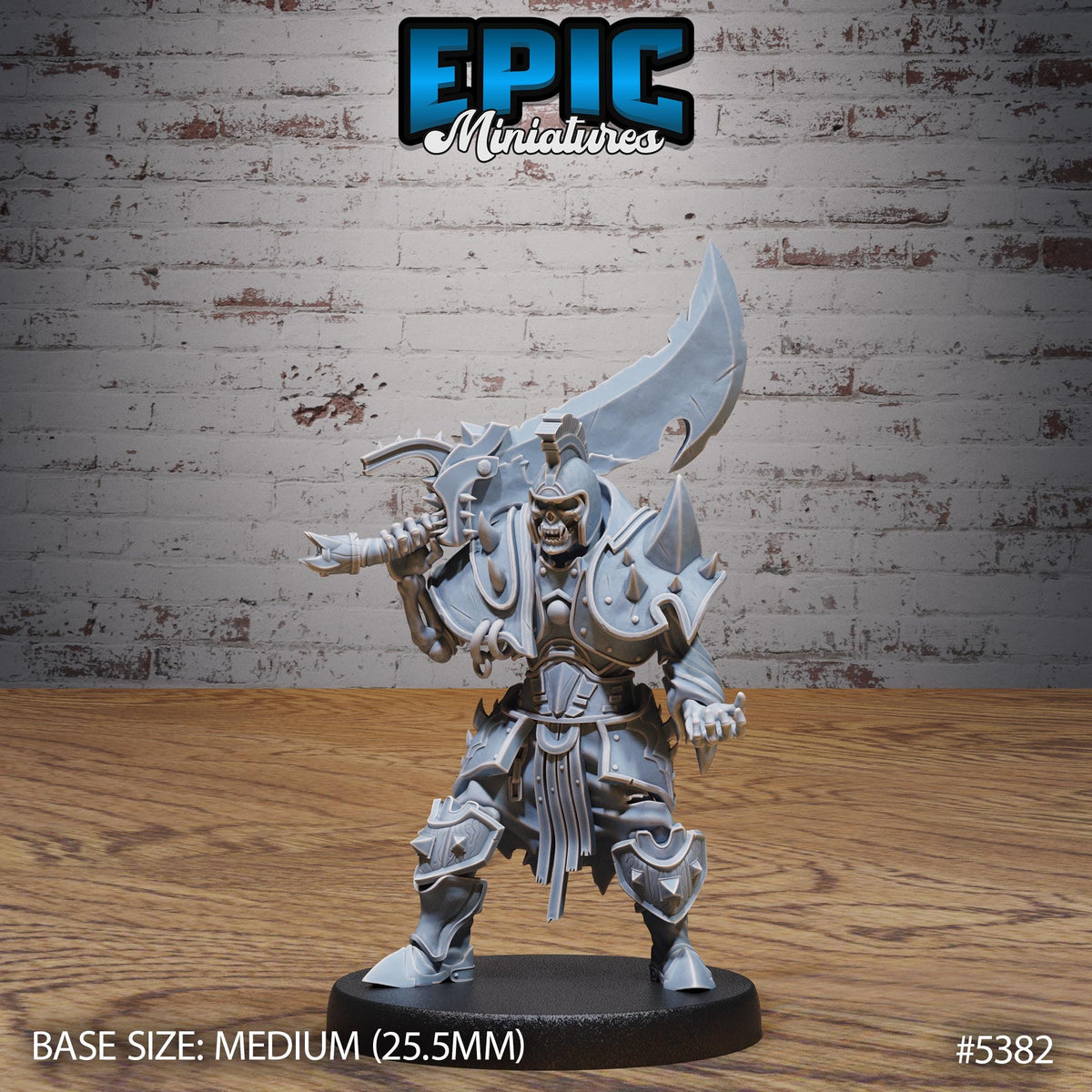 Skeleton Heavy Gladiator Set of 3 DND miniature Bloody Night photo 8