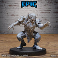 Dwarf Vampire Option #5363 front DND miniature Bloody Night 16k resin