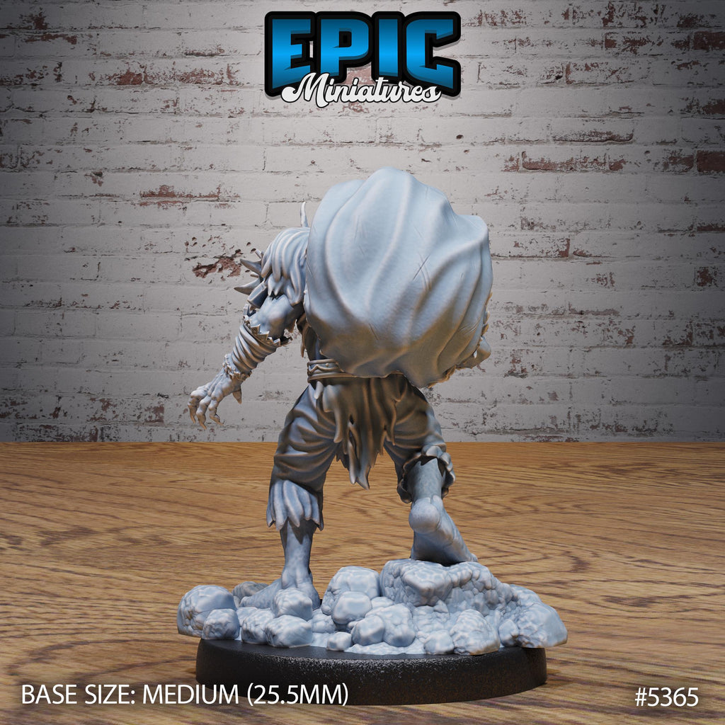 Dwarf Vampire Option #5365 back DND miniature Bloody Night 16k resin