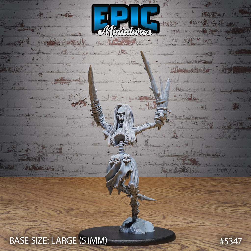 Bone Abomination Option #5347 front DND miniature Bloody Night 16k resin